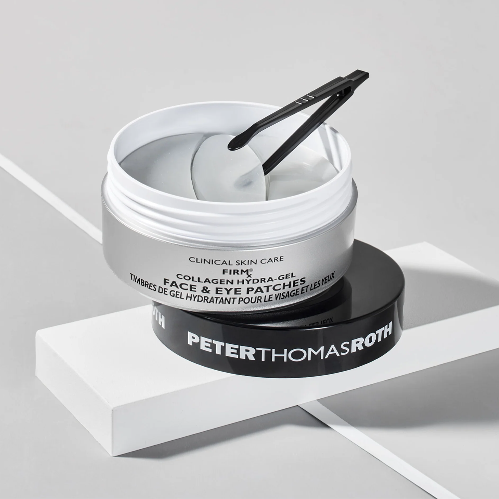 Peter Thomas Roth FIRMx Collagen Hydra-Gel Eye & Face Patches - Гідрогелеві патчі для обличчя та шкіри навколо очей з колагеном - фото №2